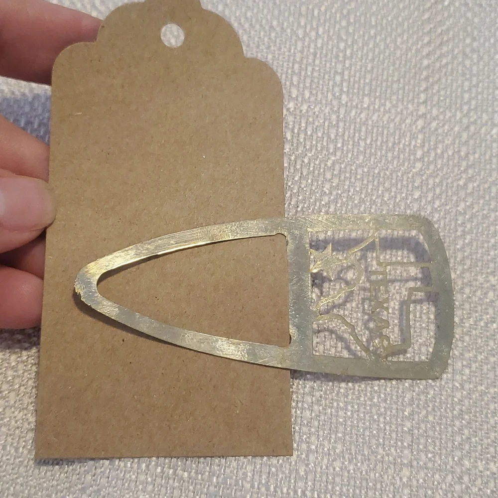 Texas Metal Bookmark